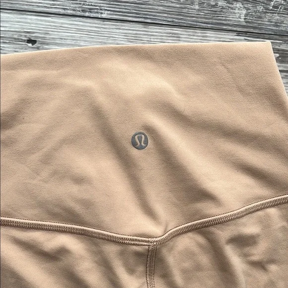 Lululemon High-Waisted Tan Leggings - Picture 2 of 9